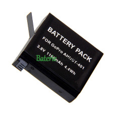 Náhradná batéria pre Gopro hero AHDBT-401 4 HD 1160 mAh