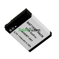 Náhradná batéria pre Gopro HERO1 HD 1100mAh AHDBT-001