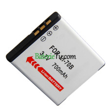 Náhradná batéria pre Olympus D700 FE-4020 X-940 FE-4040 FE-5040 D705 LI-70B 700mAh