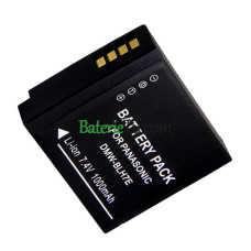 Náhradná batéria pre Panasonic 1000mAh GM1S GM1K GM1 DMC-BLH7 BLH7E GF7 BLH7GK DMC-GM5 GF8
