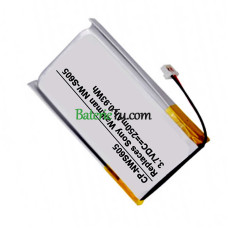  Výmena batérie pre Sony NW-S605 NW-S603 US342243 Walkman MP3