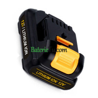 Náhradná batéria pre Dewalt DCF815 DCD710 DCF610 12Volt DCF610S2 DCF813S2 DCD710S2