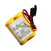 Náhradná batéria pre Fanuc A98L-0031-0011 # L BR-AGCF2W A06B-6093-K001 Čierny konektor