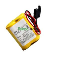 Náhradná batéria pre Fanuc A98L-0031-0011 # L BR-AGCF2W A06B-6093-K001 Čierny konektor